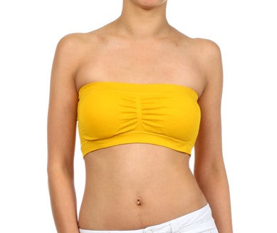 One size strapless bra