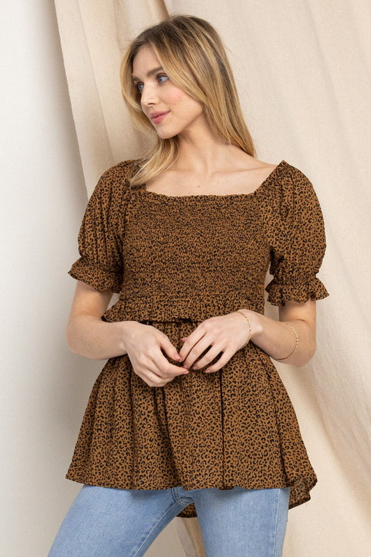 Leopard Printed Top